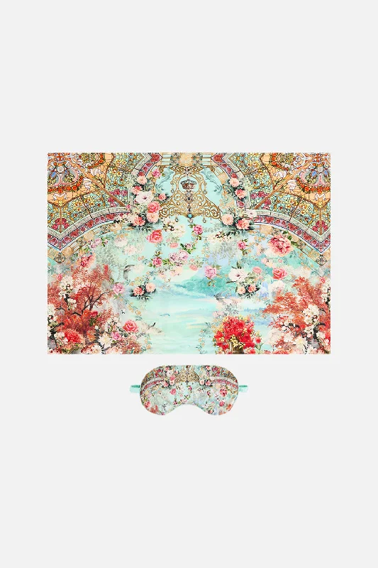 Quick Sale EYE MASK WITH TASSELS AND PILLOW CASE THE JEWELLERY MUSEUM