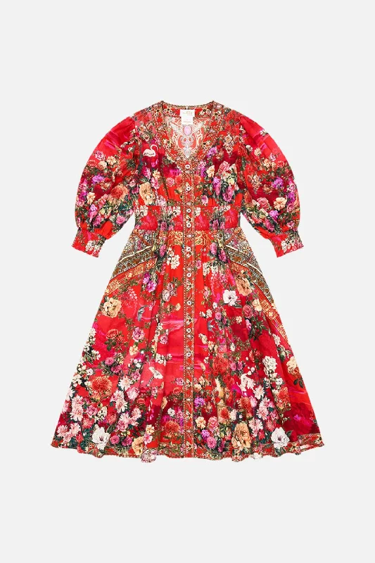 Price Drop KIDS SHIRRED WAIST MAXI DRESS 12-14 SWEET HOME ALEXANDRIA