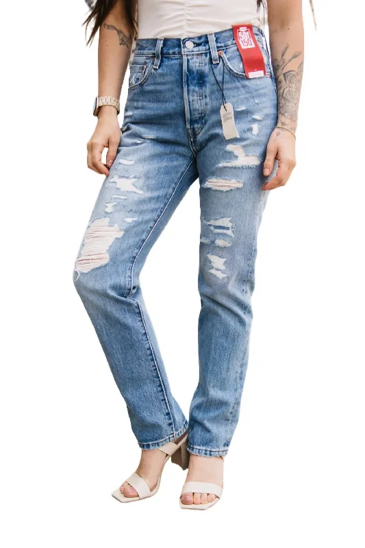 Best Bargains 501 Original Anniversary Edition Jeans In Light Indigo