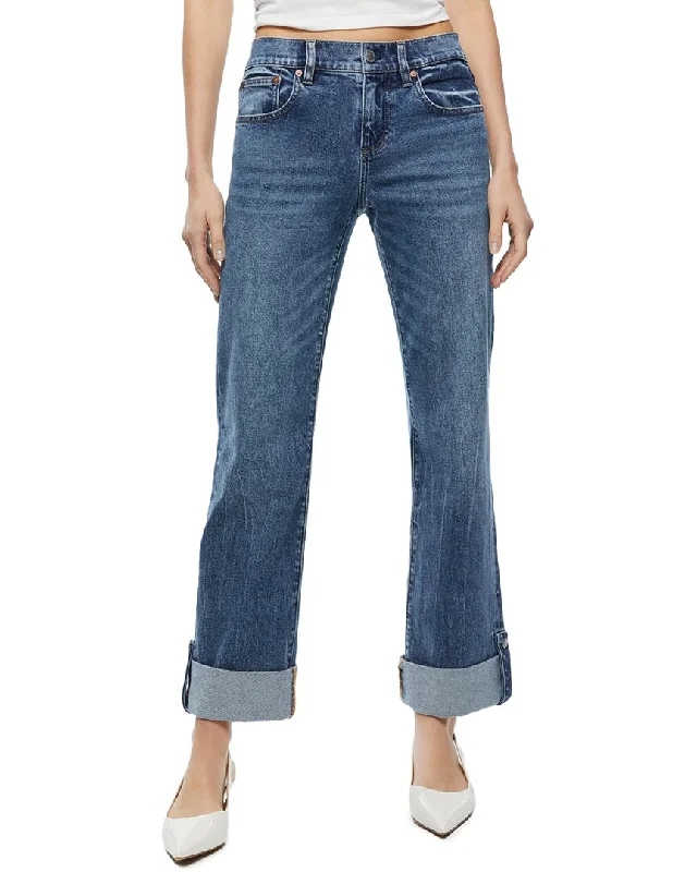 Limited Time alice + olivia Abilene Ultra Low-Rise Jean