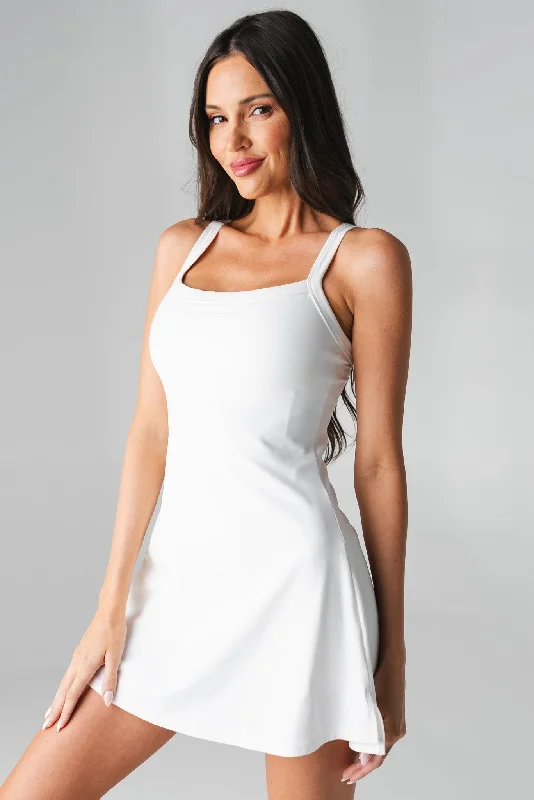 Closeout Cloud II™ Square Dress - Snow