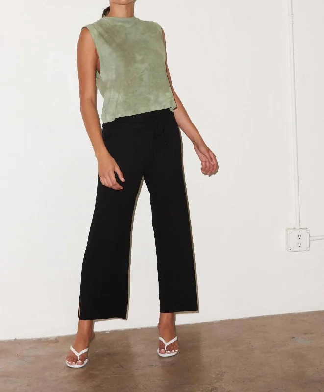 Closeout Core Ribbed Kismet Pant In Black