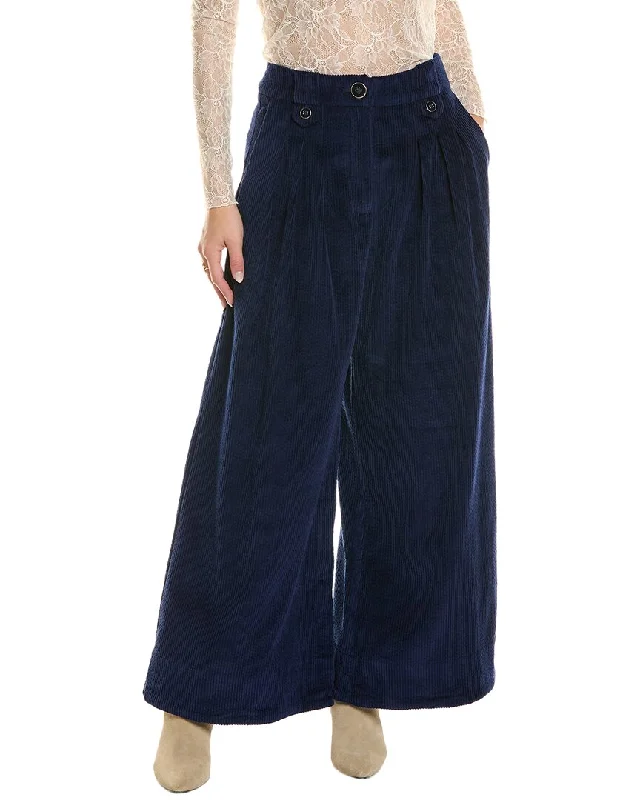 Grand Opening Sale FARM Rio Low-Rise Corduroy Pant