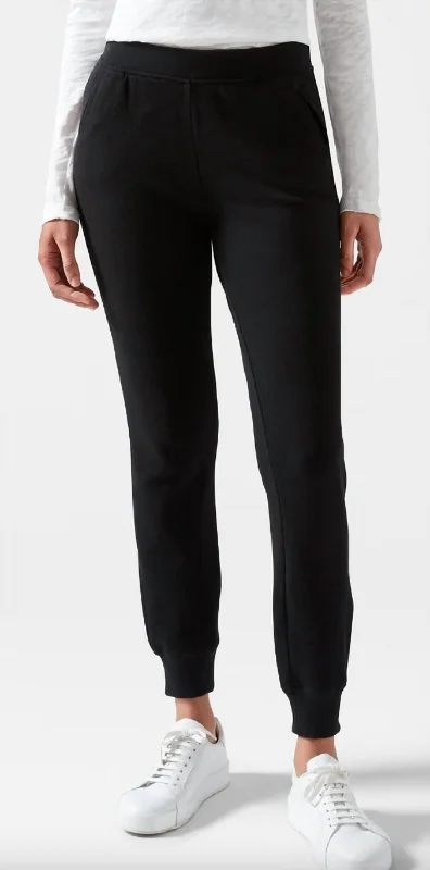 Don’t Miss Out French Terry Sweatpants In Black
