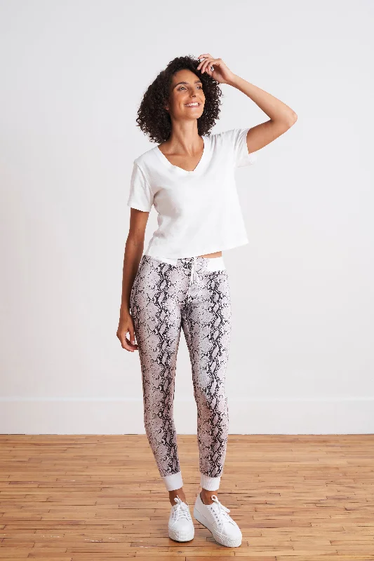 Online Specials Kiara Python Print Jogger Pants