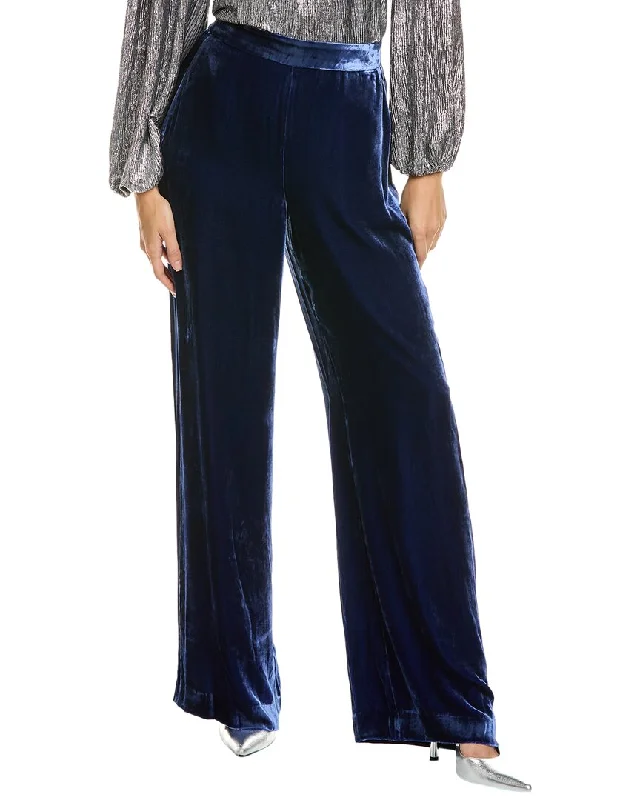 Weekend Special Kobi Halperin Marci Silk-Blend Velvet Pant