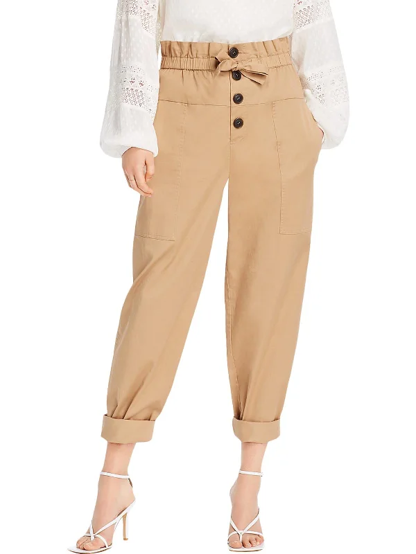 Holiday Sale Lola Womens Cropped Wide Leg Pants