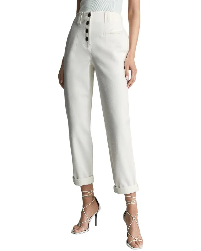 Clearance Event Reiss Ava Button Fly Trouser