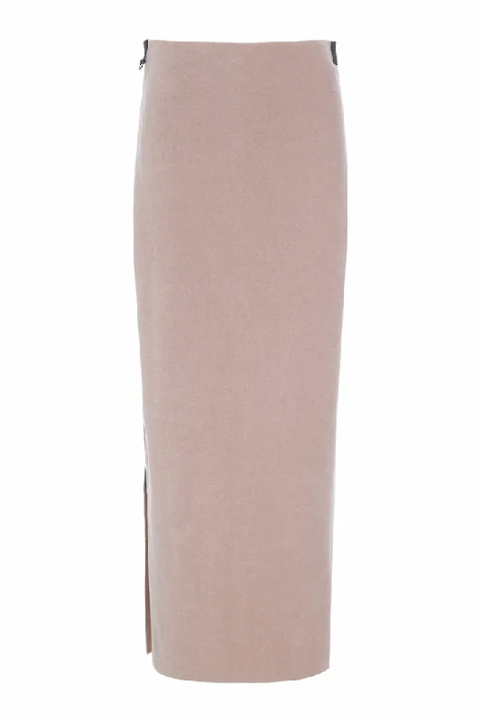 Deal Frenzy SKIRT LONG - 3227 - NUDE