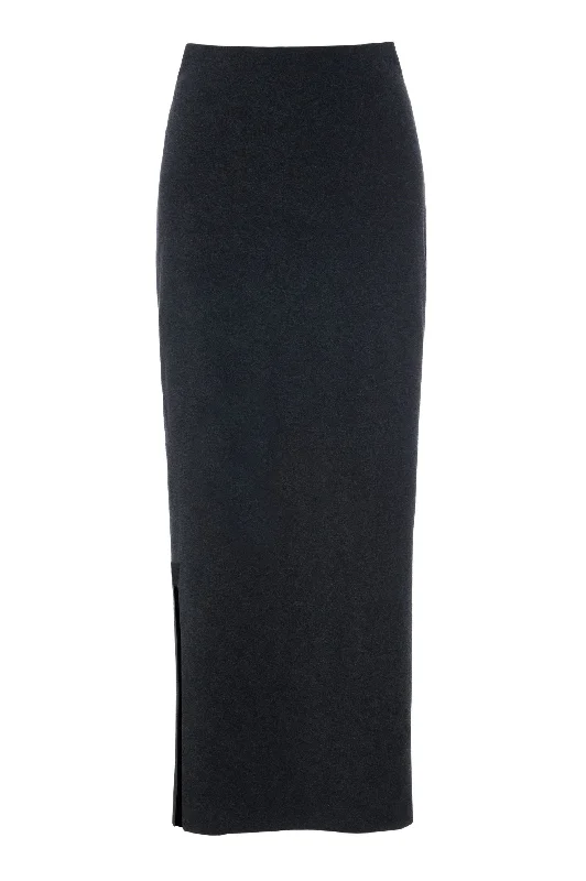 Exclusive Preview SKIRT LONG - 3227 - SOFT BLACK