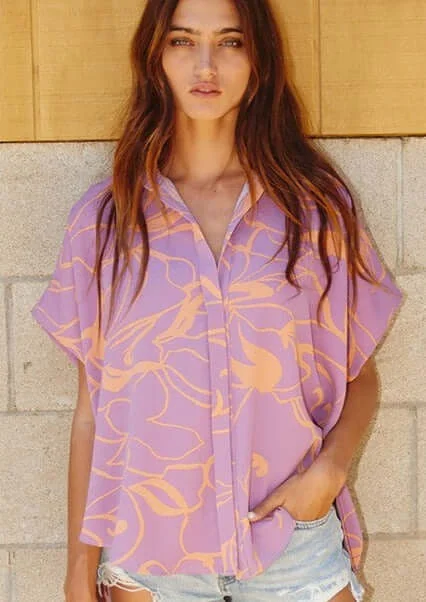 Early Access Our Favorite Versatile Button Down Top in Prints Made in USA