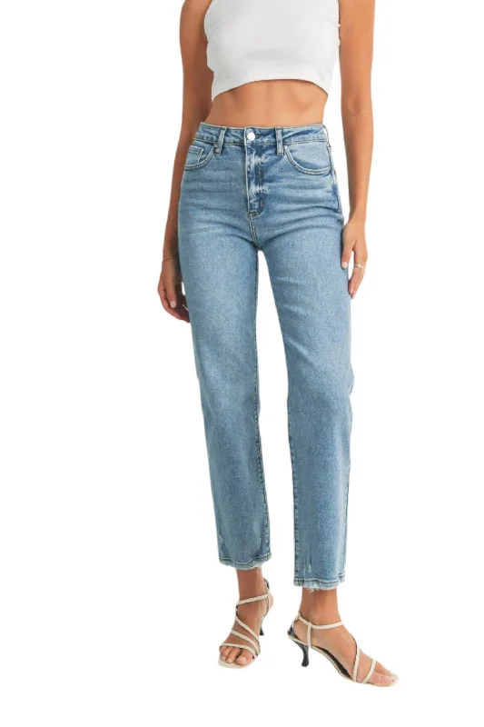 Low Prices Sydney Straight Leg Jeans In Medium Denim