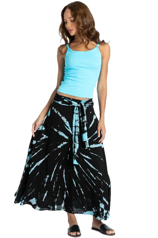 Special Offer Tie Front Midi Skirt