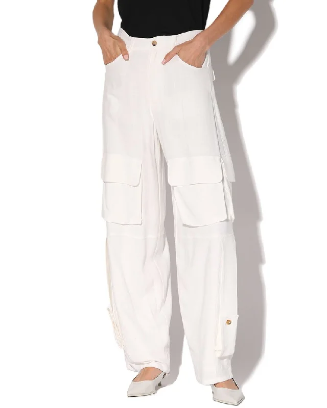 Flash Deals Walter Baker Robin Linen-Blend Pant