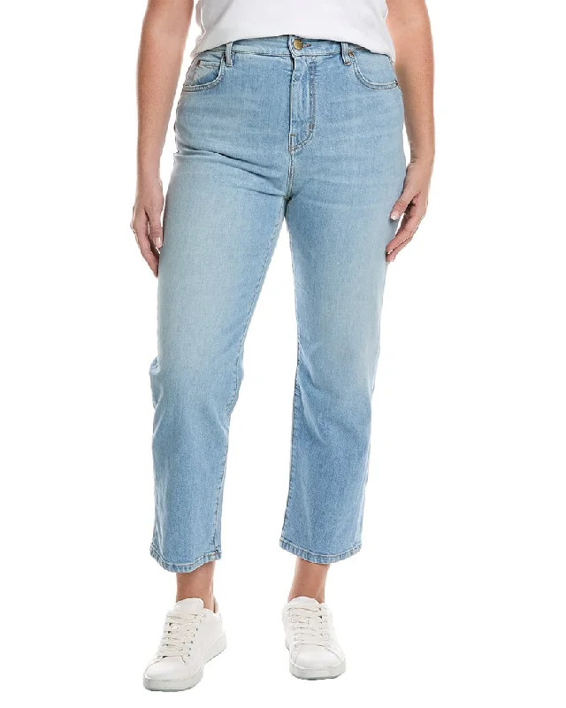 Stock Clearance Weekend Max Mara Plus Rafia Blue Lei Jean