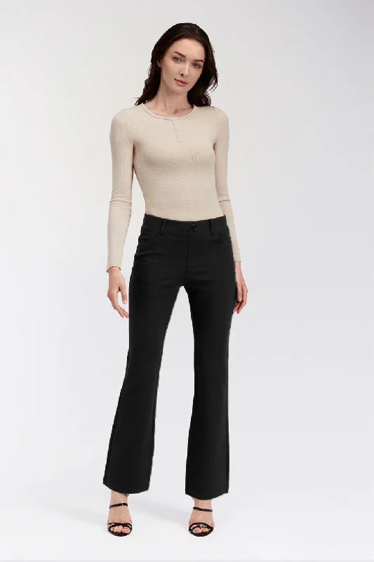 TIME-Limited Offer Women's Business Casual Work Pants  | Bootcut 28''