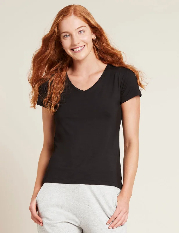 Unbeatable Prices Women's V-Neck T-Shirt - Black