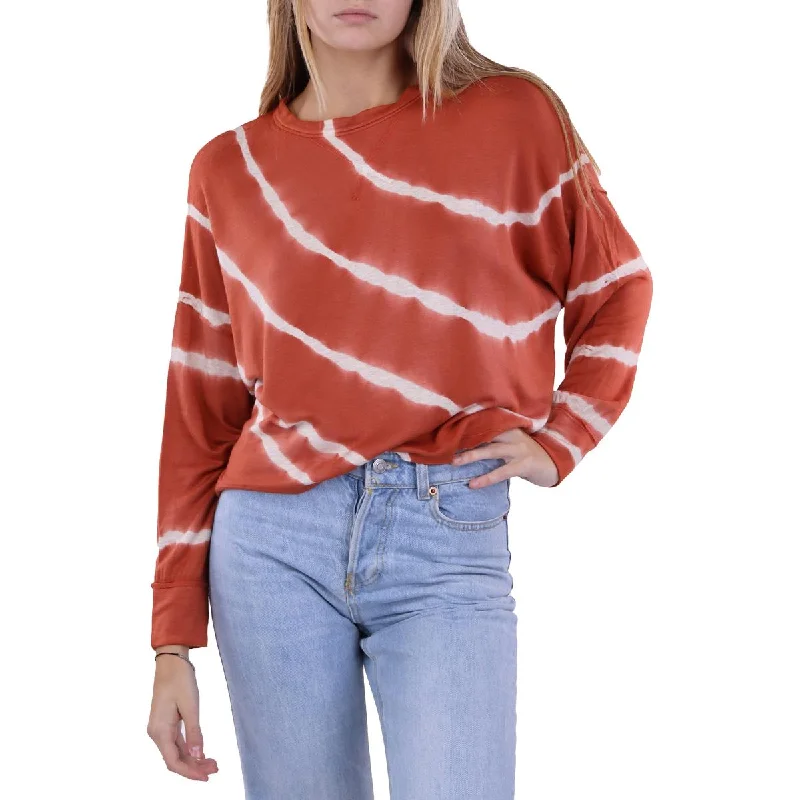 Flash Deals Anthropologie Maronie Womens Pullover Crewneck Crop Top