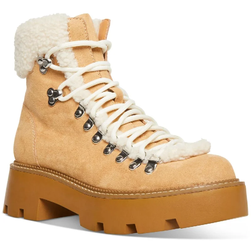 Anniversary Sale Cool Planet by Steve Madden Womens Cycloneee Faux Leather Hiking Boots Anniversary Sale Cool Planet by Steve Madden Womens Cycloneee Faux Leather Hiking Boots