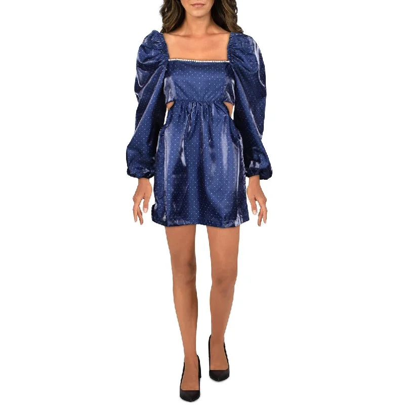 Massive Deals Danielle Bernstein Womens Juniors Rhinestone Mini Cocktail and Party Dress Massive Deals Danielle Bernstein Womens Juniors Rhinestone Mini Cocktail and Party Dress