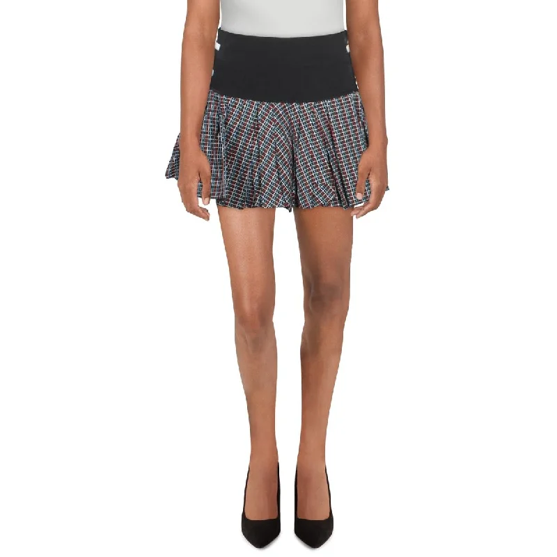 The Best Prices Endless Rose Womens Textured Buckle Pleated Skirt