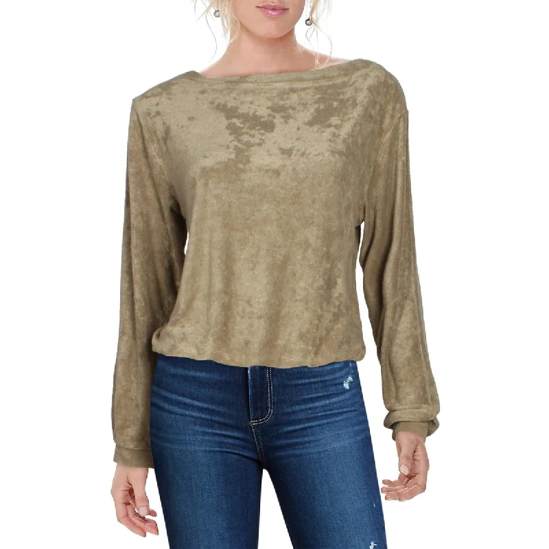 Price Drop Alert Generation Love Womens Alyssa Terry Pullover Sweatshirt