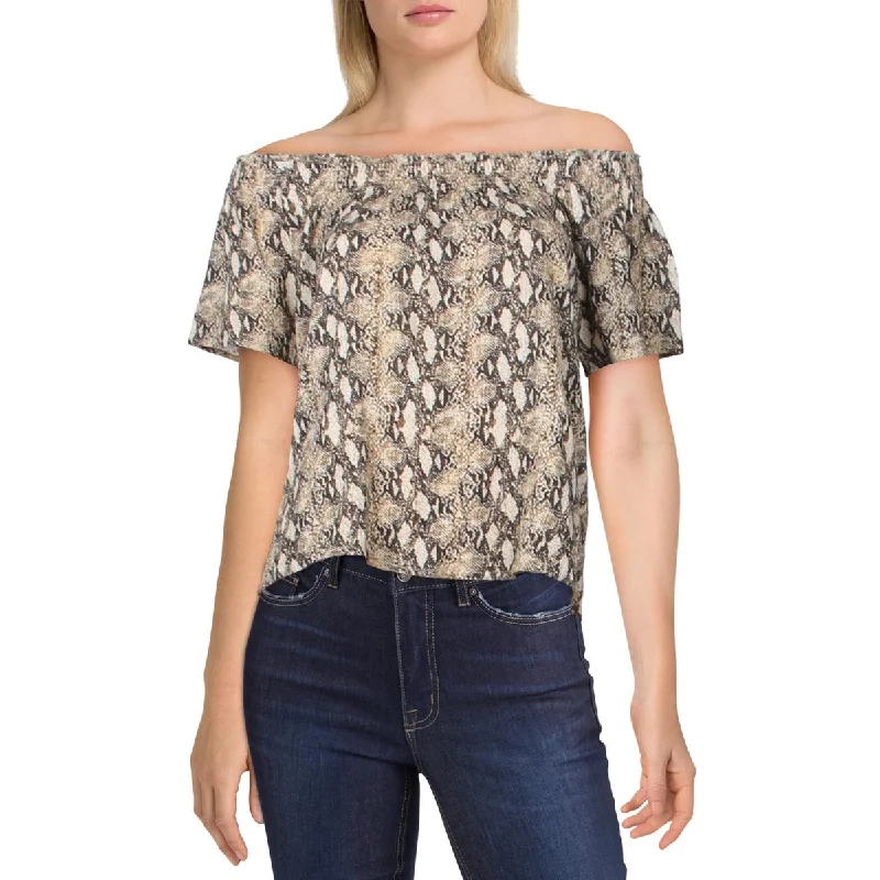 Amazing Deals Generation Love Womens Cassidy Cotton Printed Casual Top