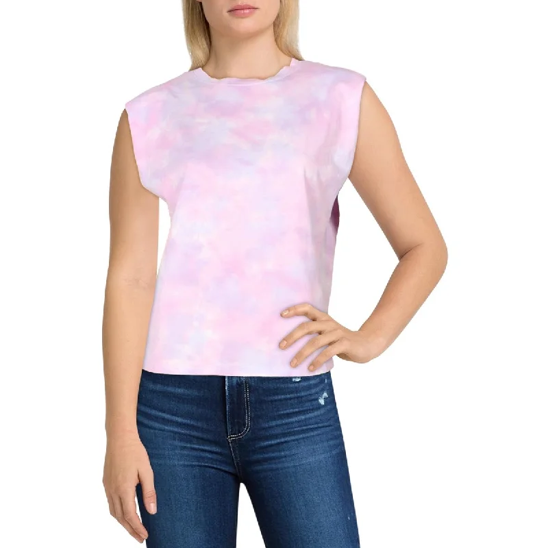 Deal Alert Generation Love Womens Lex Tie-Dye Sleeveless Top