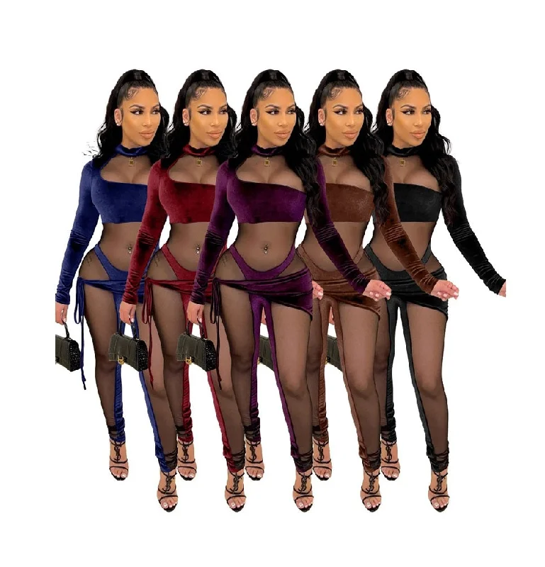Today’s Deal lady latex women sexy club birthday tight velvet mesh sheer long sleeve one piece romper jumpsuit sexy clothing for women sexy Today’s Deal lady latex women sexy club birthday tight velvet mesh sheer long sleeve one piece romper jumpsuit sexy clothing for women sexy