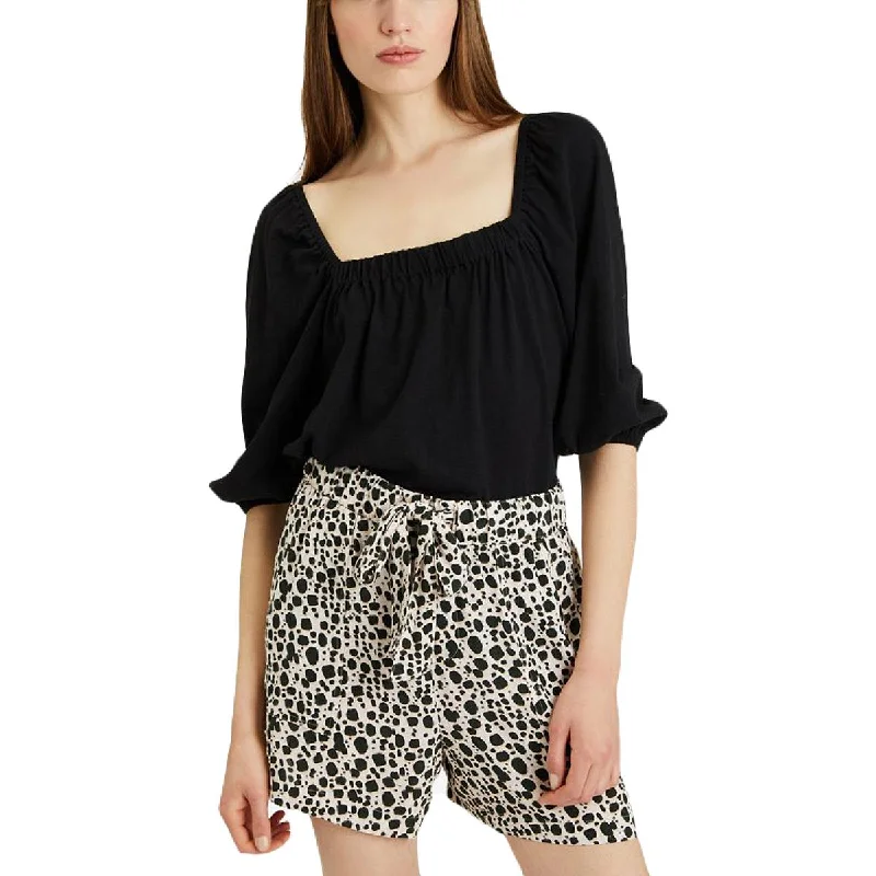 Deal Mania Sanctuary Womens Endless D Printed Drawstring Casual Shorts