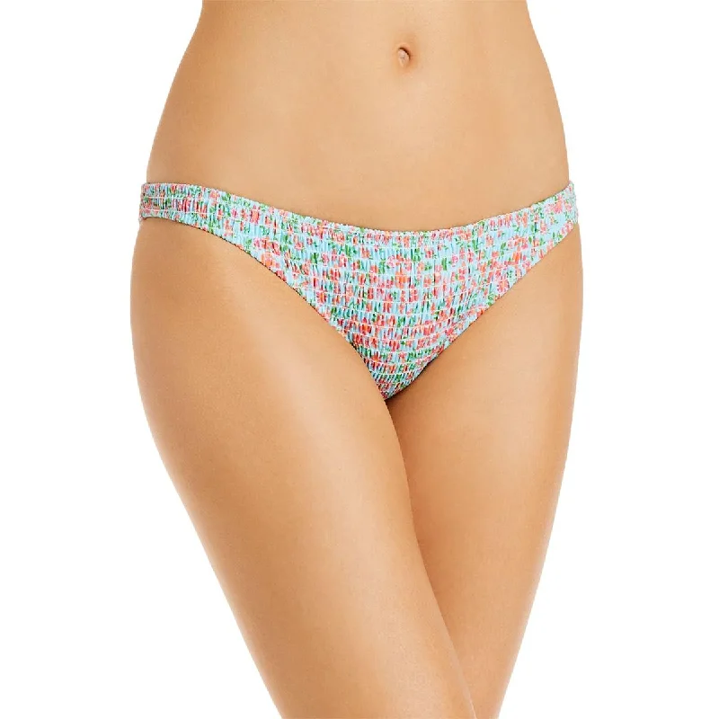 Stock Clearance Solid & Striped Womens The Rachel Smocked Floral Swim Bottom Separates Stock Clearance Solid & Striped Womens The Rachel Smocked Floral Swim Bottom Separates