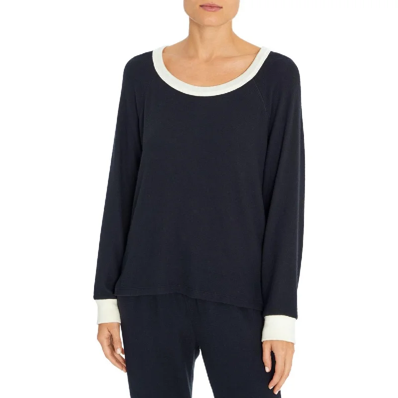 Deal Explosion Three Dots Women's Modal Blend Oversized High Low Raglan Pullover Top Deal Explosion Three Dots Women's Modal Blend Oversized High Low Raglan Pullover Top