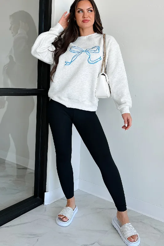 Limited Time Discount Forever The Cutest Embroidered Sweatshirt (Heather Grey)
