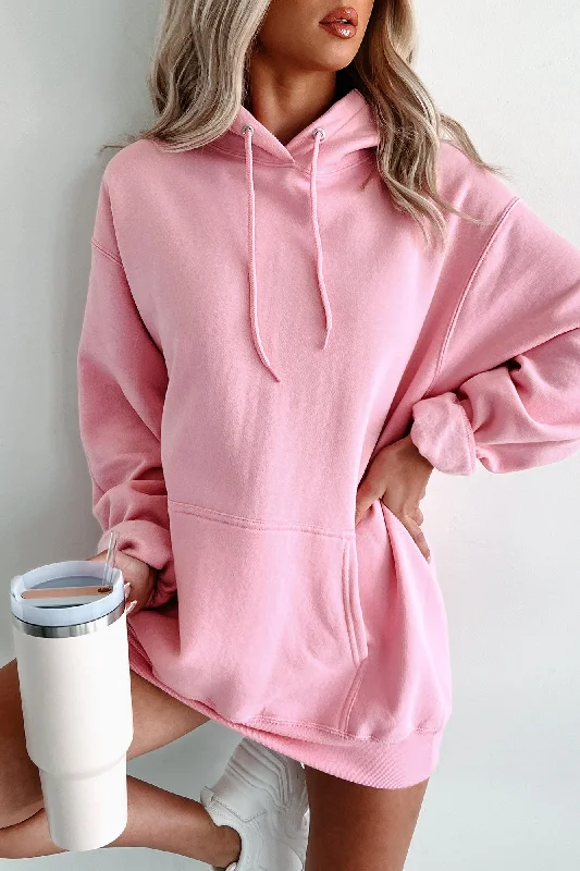 Special Price Lightweight Unisex Hoodie (Candy Pink)