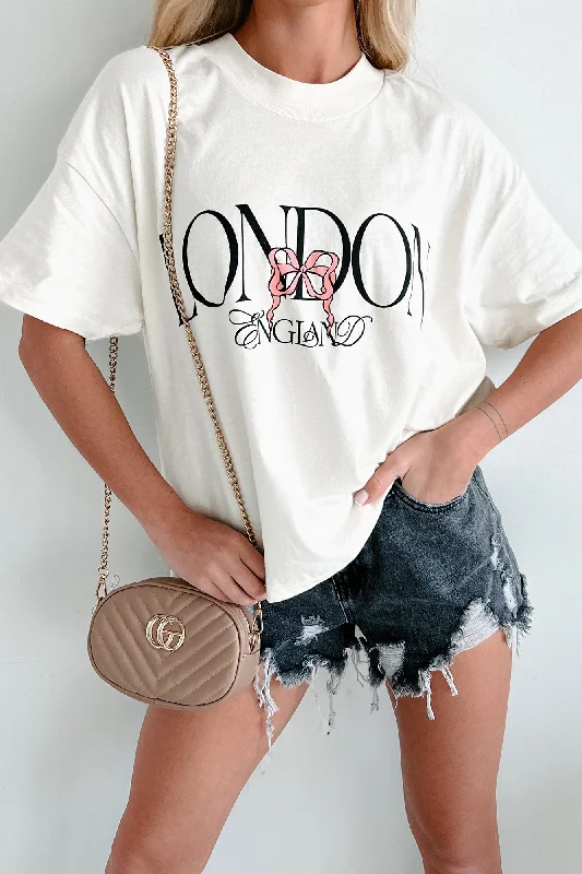 Price Rollback London Local Double-Sided Graphic T-Shirt (Ivory)