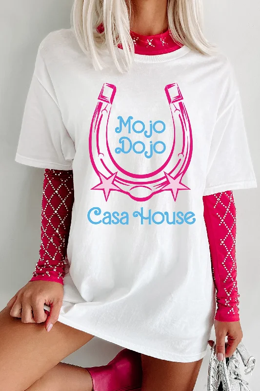 TIME-Limited Offer "Mojo Dojo Casa House" Graphic - Multiple Shirt Options (White) - Print On Demand