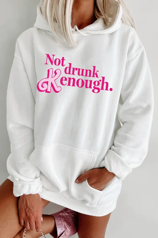 Can't Miss "Not Drunk Kenough" Graphic - Multiple Shirt Options (White) - Print On Demand