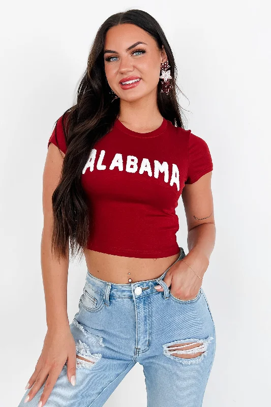 Clearance Event Rep My Team Textured Graphic Tee (Alabama)
