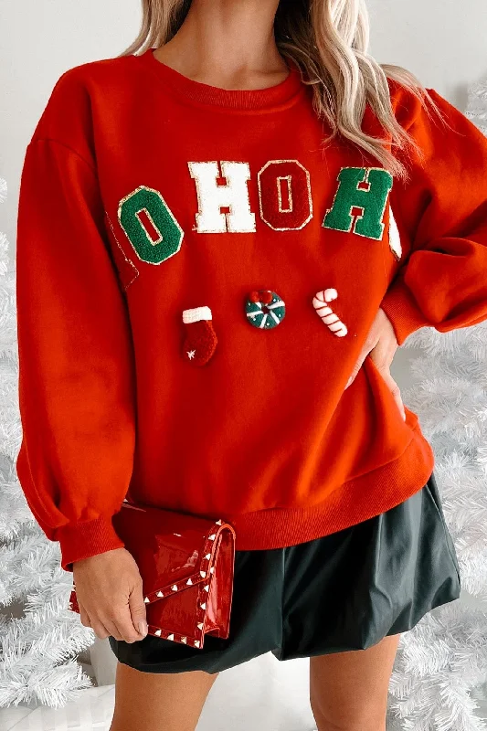 Limited Edition Santa's Calling Holiday Sweatshirt (Red)